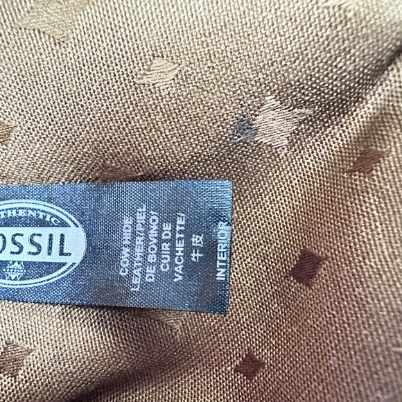 Fossil Leather Convertable Handbag - Picture 9 of 13